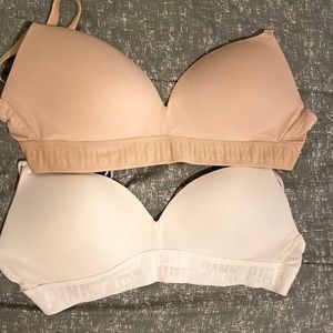 Wear everyday wireless push-up bra